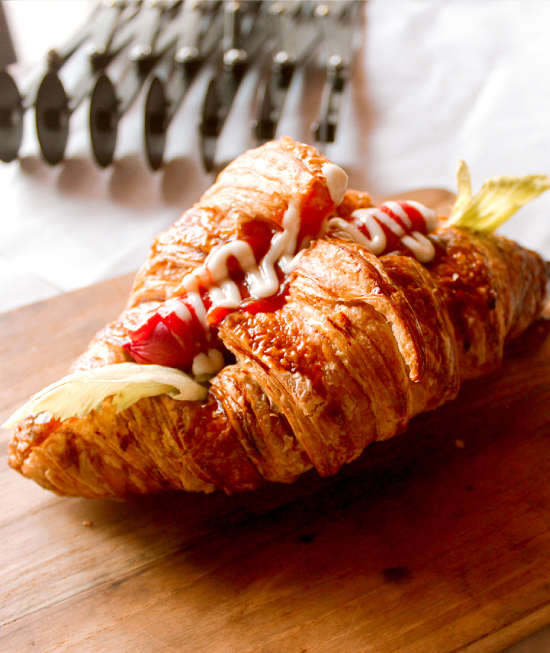 Croissant Hotdog